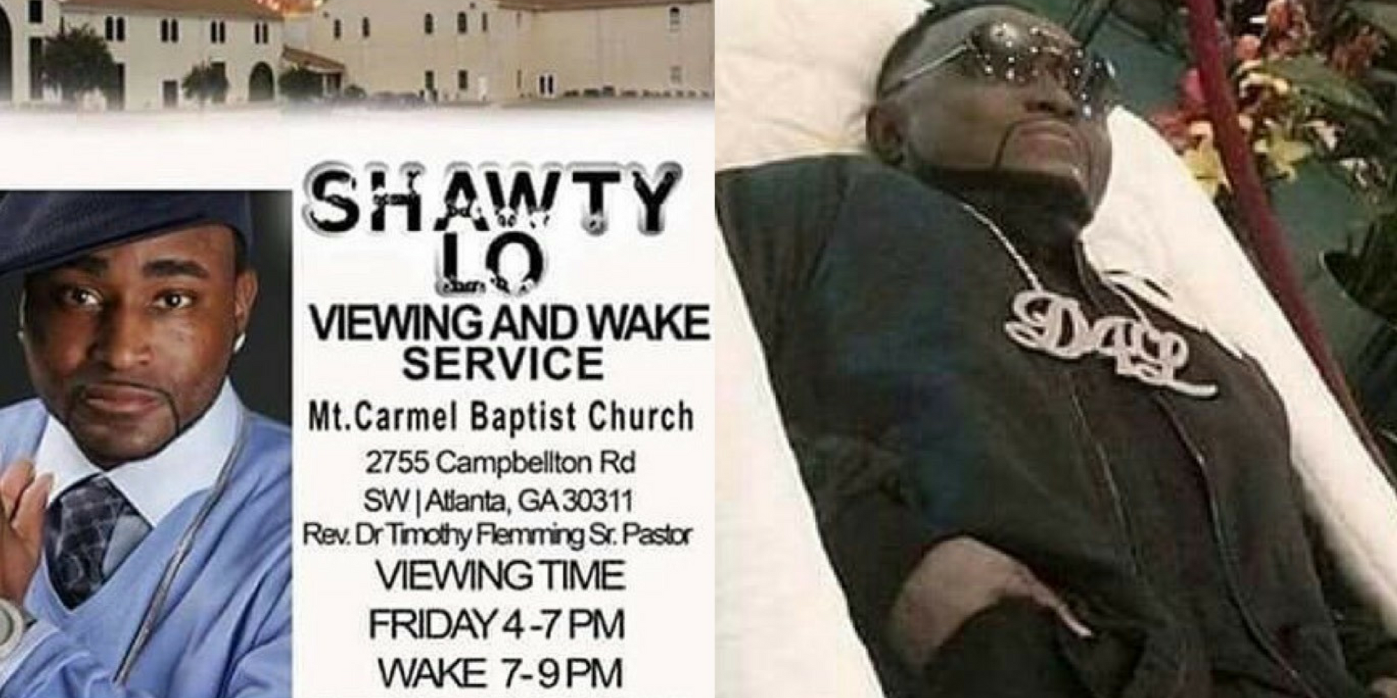 Hundreds Of Mourners Pay Their Respects At The Wake For Rapper Shawty LoHundreds Of ...